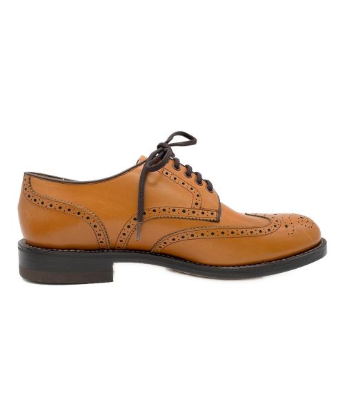 REGAL（リーガル）REGAL (リーガル) ウィングチップシューズ キャメル サイズ:25EEの古着・服飾アイテム