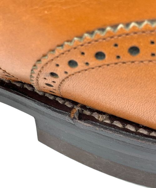 REGAL（リーガル）REGAL (リーガル) ウィングチップシューズ キャメル サイズ:25EEの古着・服飾アイテム