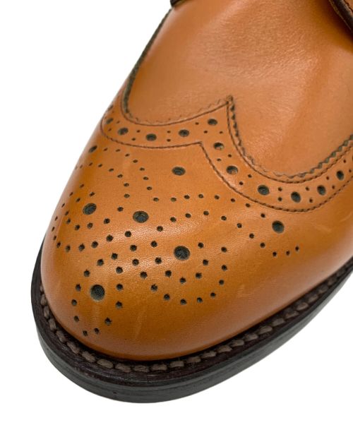 REGAL（リーガル）REGAL (リーガル) ウィングチップシューズ キャメル サイズ:25EEの古着・服飾アイテム