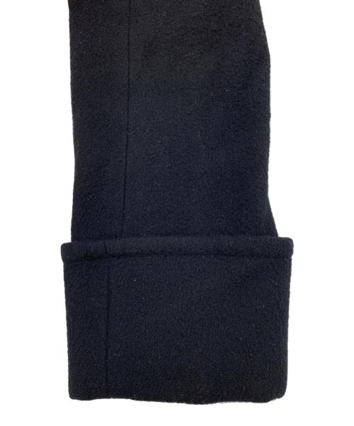 BLUE LABEL CRESTBRIDGE（ブルーレーベルクレストブリッジ）BLUE LABEL CRESTBRIDGE (ブルーレーベルクレストブリッジ) ウールコート ブラック ☆ サイズ:38の古着・服飾アイテム