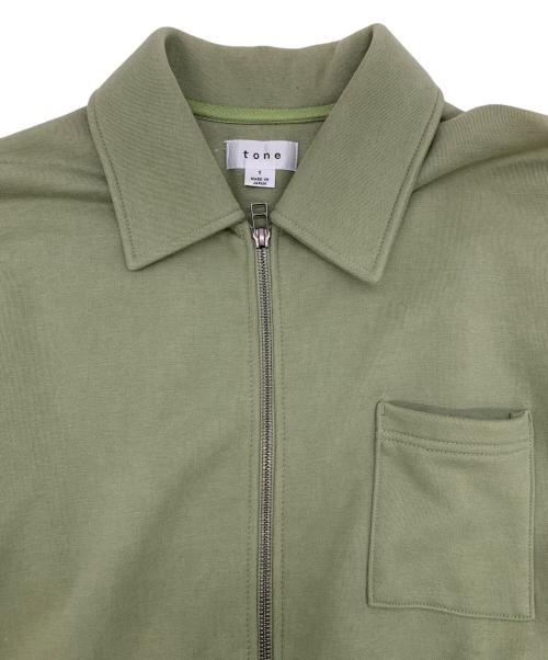 TONE（トーン）TONE (トーン) ジップジャケット グリーン サイズ:1の古着・服飾アイテム