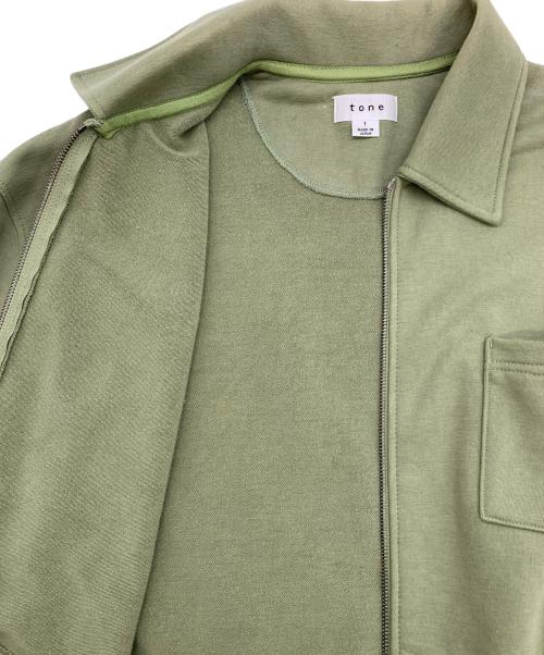 TONE（トーン）TONE (トーン) ジップジャケット グリーン サイズ:1の古着・服飾アイテム