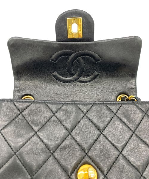 CHANEL（シャネル）CHANEL (シャネル) チェーンショルダーバッグ ブラックの古着・服飾アイテム