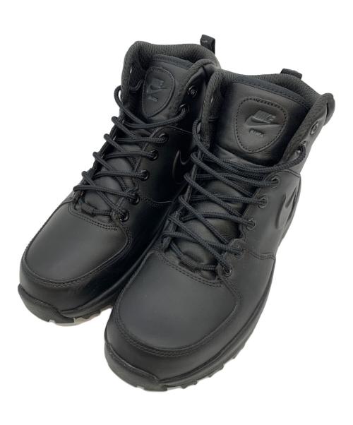 NIKE（ナイキ）NIKE (ナイキ) マノアレザーブーツ ブラック サイズ:25.0cmの古着・服飾アイテム
