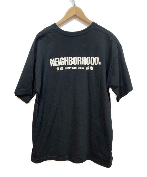 NEIGHBORHOOD（ネイバーフッド）NEIGHBORHOOD (ネイバーフッド) 半袖カットソー ブラック サイズ:Mの古着・服飾アイテム