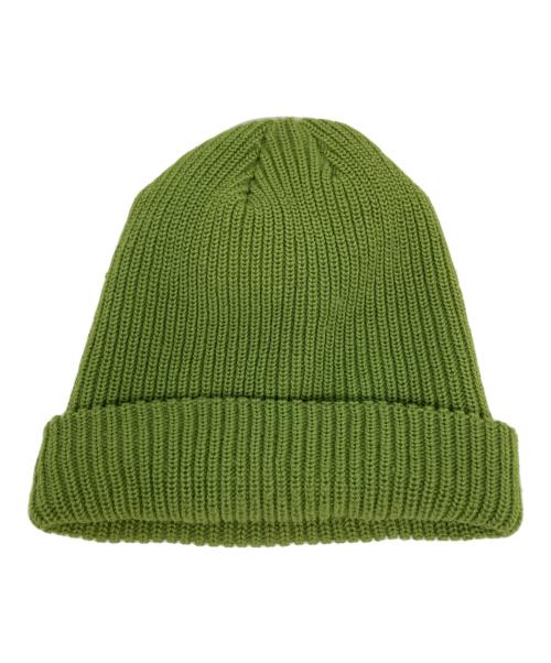 SUPREME（シュプリーム）Supreme (シュプリーム) ニット帽 グリーンの古着・服飾アイテム