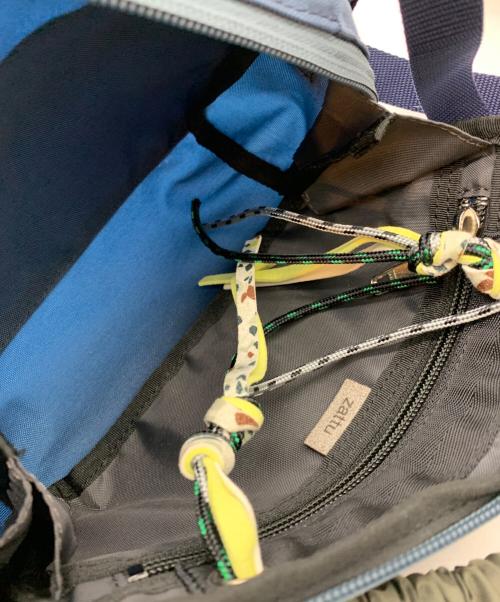 zattu（ザッツ）zattu (ザッツ) ショルダーバッグ ブルーの古着・服飾アイテム