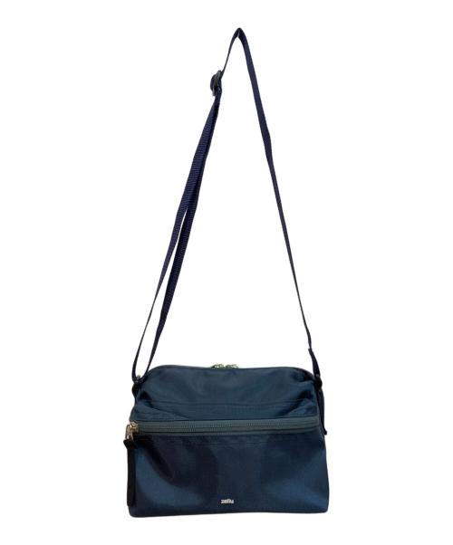 zattu（ザッツ）zattu (ザッツ) ショルダーバッグ ブルーの古着・服飾アイテム