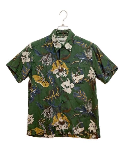 WACKO MARIA（ワコマリア）WACKO MARIA (ワコマリア) HAWAIAN SHIRTS グリーン サイズ:Mの古着・服飾アイテム