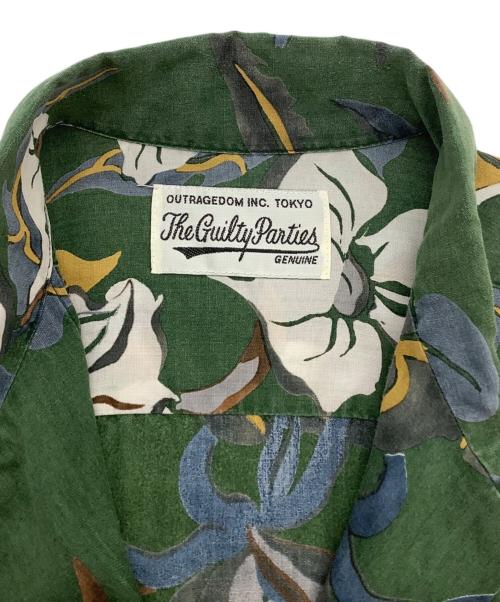 WACKO MARIA（ワコマリア）WACKO MARIA (ワコマリア) HAWAIAN SHIRTS グリーン サイズ:Mの古着・服飾アイテム