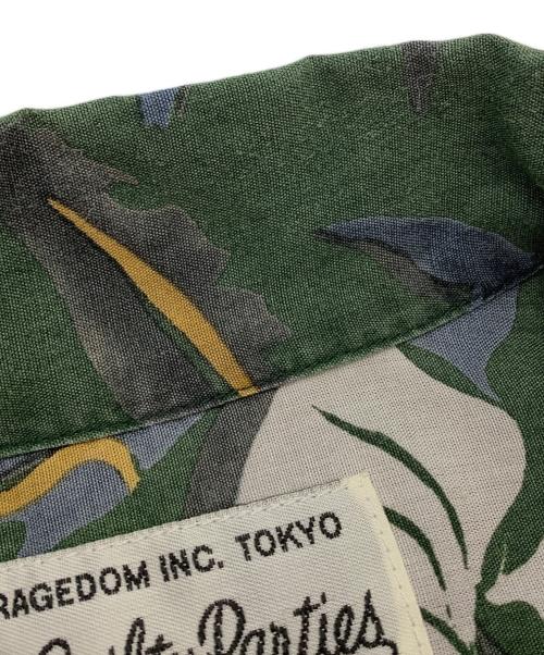 WACKO MARIA（ワコマリア）WACKO MARIA (ワコマリア) HAWAIAN SHIRTS グリーン サイズ:Mの古着・服飾アイテム