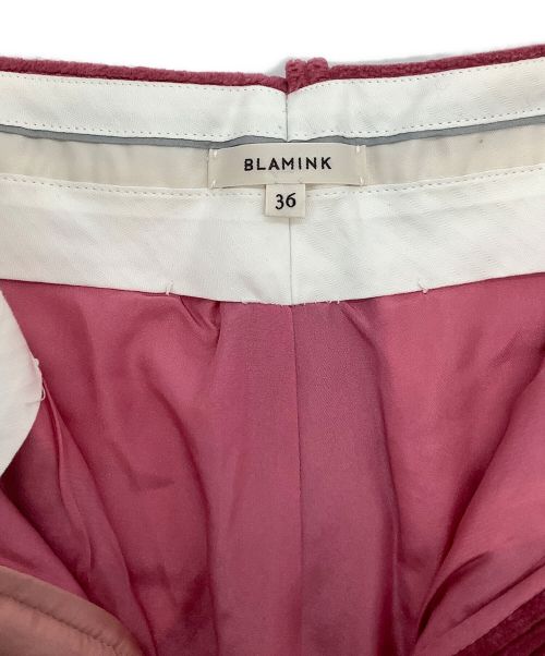 BLAMINK（ブラミンク）BLAMINK (ブラミンク) コーデュロイパンツ ピンク サイズ:36の古着・服飾アイテム
