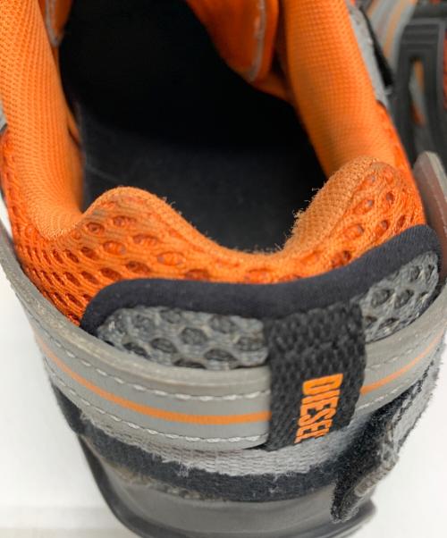 DIESEL（ディーゼル）DIESEL (ディーゼル) S-PROTOTYPE-CR グレー×オレンジ サイズ:28cmの古着・服飾アイテム