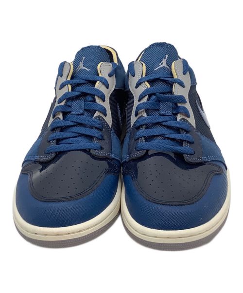 NIKE（ナイキ）NIKE (ナイキ) AIR JORDAN 1 LOW SE CRAFT/DR8867-400 ブルー×ネイビー サイズ:29の古着・服飾アイテム