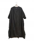 pheetaフィータ）の古着「コットンドレスワンピース」｜ブラック