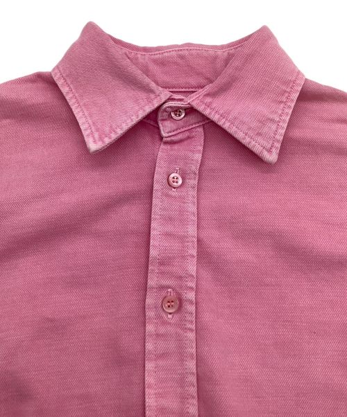 BALENCIAGA（バレンシアガ）BALENCIAGA (バレンシアガ) バックロゴデニムシャツ ピンク サイズ:34の古着・服飾アイテム