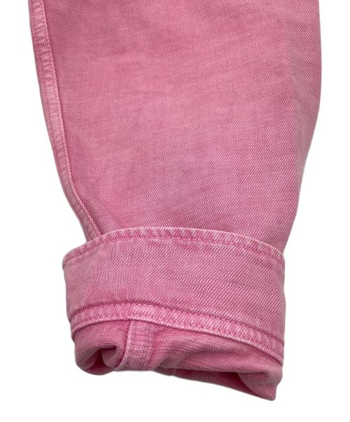 BALENCIAGA（バレンシアガ）BALENCIAGA (バレンシアガ) バックロゴデニムシャツ ピンク サイズ:34の古着・服飾アイテム