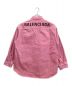 BALENCIAGA (バレンシアガ) バックロゴデニムシャツ ピンク サイズ:34：32000円
