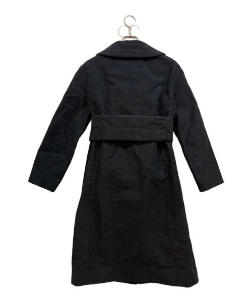 LOUIS VUITTON（ルイ ヴィトン）LOUIS VUITTON (ルイ ヴィトン) ステンカラーコート ブラック サイズ:34の古着・服飾アイテム