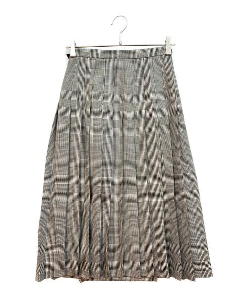 O'NEIL OF DUBLIN（オニールオブダブリン）O'NEIL OF DUBLIN (オニールオブダブリン) グレンチェックキルトスカート ブラック×ホワイト サイズ:US6の古着・服飾アイテム