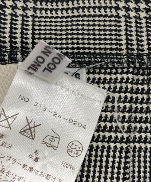 O'NEIL OF DUBLIN（オニールオブダブリン）O'NEIL OF DUBLIN (オニールオブダブリン) グレンチェックキルトスカート ブラック×ホワイト サイズ:US6の古着・服飾アイテム