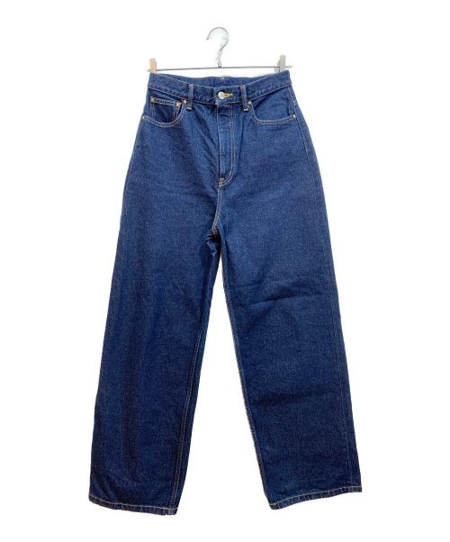 BLACK by moussy（ブラックバイマウジー）BLACK by moussy (ブラックバイマウジー) MACHO one wash denim インディゴ サイズ:26の古着・服飾アイテム