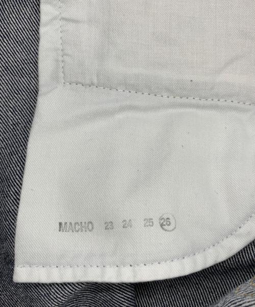 BLACK by moussy（ブラックバイマウジー）BLACK by moussy (ブラックバイマウジー) MACHO one wash denim インディゴ サイズ:26の古着・服飾アイテム