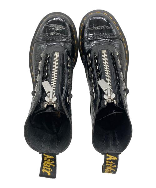 Dr.Martens（ドクターマーチン）Dr.Martens (ドクターマーチン) 8ホールジャングルブーツ ブラック サイズ:UK4の古着・服飾アイテム