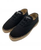 PRADAプラダ）の古着「エスパドリーユ」｜ブラック