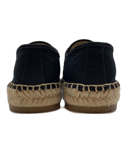 PRADA（プラダ）PRADA (プラダ) エスパドリーユ ブラック サイズ:35の古着・服飾アイテム