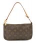 LOUIS VUITTON（ルイ ヴィトン）の古着「ポシェット・アクセソワール」｜ブラウン
