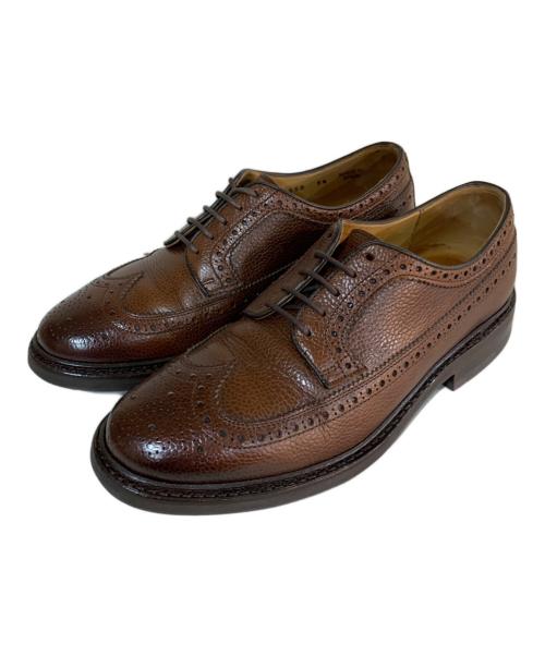 berwick（バーウィック）berwick (バーウィック) ウィングチップシューズ ブラウン サイズ:5　1/2の古着・服飾アイテム