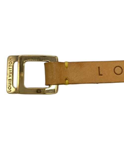 LOUIS VUITTON（ルイ ヴィトン）LOUIS VUITTON (ルイ ヴィトン) ヌメ革 ベルト ブラウン サイズ:Sの古着・服飾アイテム
