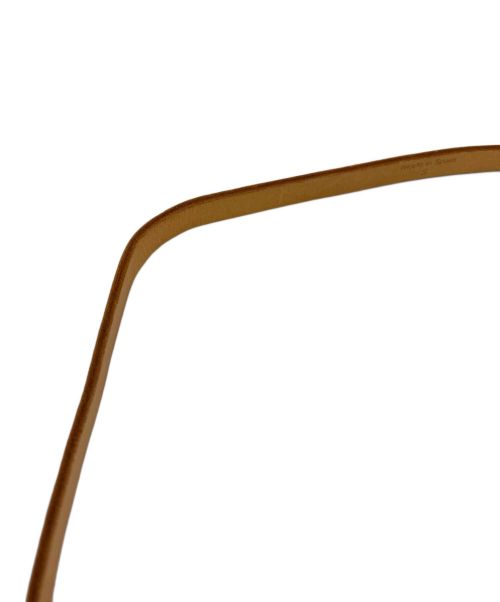 LOUIS VUITTON（ルイ ヴィトン）LOUIS VUITTON (ルイ ヴィトン) ヌメ革 ベルト ブラウン サイズ:Sの古着・服飾アイテム