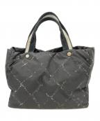 CHANELシャネル）の古着「トートバッグ」｜ブラック