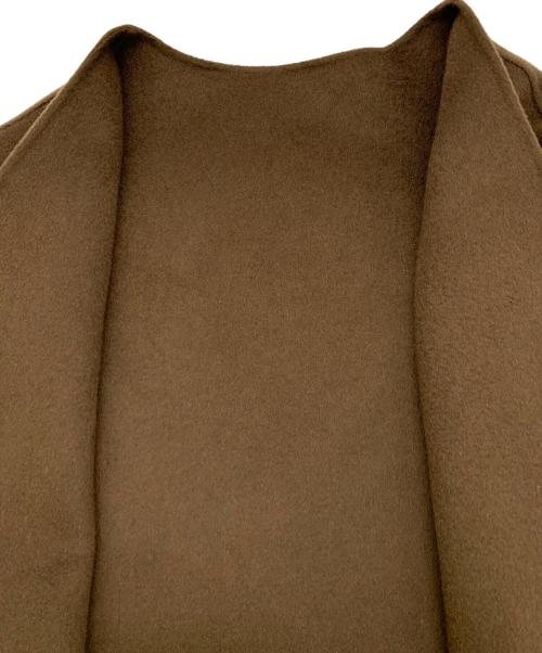 tageechita（タジチタ）tageechita (タジチタ) Wool Kimono-Style Short Coat ブラウン サイズ:Lの古着・服飾アイテム