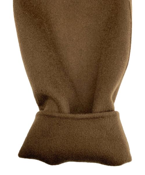 tageechita（タジチタ）tageechita (タジチタ) Wool Kimono-Style Short Coat ブラウン サイズ:Lの古着・服飾アイテム