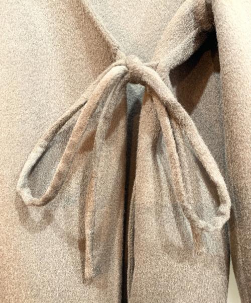 tageechita（タジチタ）tageechita (タジチタ) Wool Kimono-Style Short Coat ブラウン サイズ:Lの古着・服飾アイテム