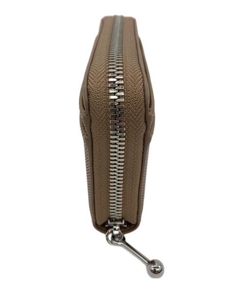 LACOSTE（ラコステ）LACOSTE (ラコステ) スモールジップウォレット ベージュの古着・服飾アイテム