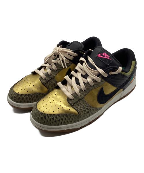 NIKE（ナイキ）NIKE (ナイキ) スニーカー ブラック×ゴールド サイズ:27cmの古着・服飾アイテム