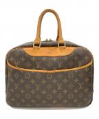 LOUIS VUITTONルイ ヴィトン）の古着「ドーヴィル / ボーリングヴァニティ」｜ブラウン