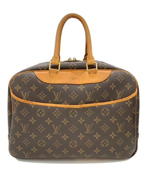 LOUIS VUITTON（ルイ ヴィトン）LOUIS VUITTON (ルイ ヴィトン) ドーヴィル / ボーリングヴァニティ ブラウンの古着・服飾アイテム