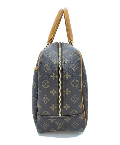 LOUIS VUITTON（ルイ ヴィトン）LOUIS VUITTON (ルイ ヴィトン) ドーヴィル / ボーリングヴァニティ ブラウンの古着・服飾アイテム