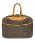 LOUIS VUITTON（ルイ ヴィトン）の古着「ドーヴィル / ボーリングヴァニティ」｜ブラウン