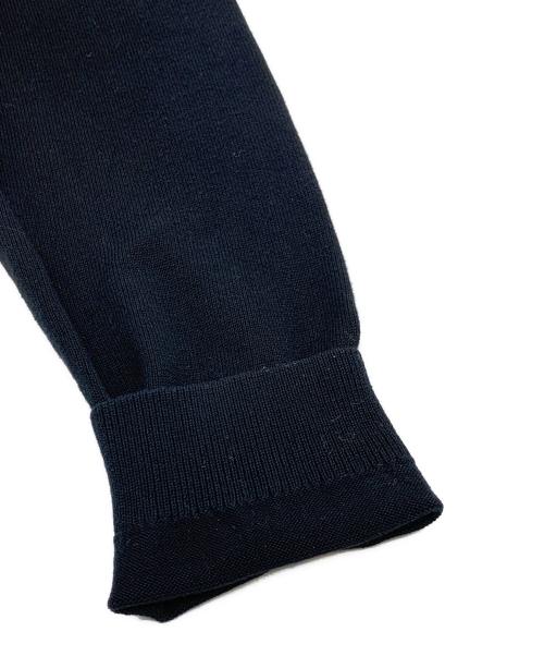 LAD MUSICIAN（ラッドミュージシャン）LAD MUSICIAN (ラッドミュージシャン) モヘア混ジップカーディガン ブラック サイズ:SIZE44の古着・服飾アイテム