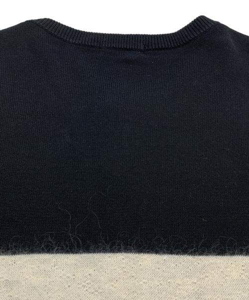 LAD MUSICIAN（ラッドミュージシャン）LAD MUSICIAN (ラッドミュージシャン) モヘア混ジップカーディガン ブラック サイズ:SIZE44の古着・服飾アイテム