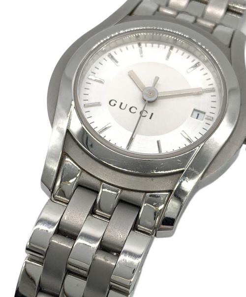 GUCCI（グッチ）GUCCI (グッチ) 腕時計 シルバーの古着・服飾アイテム