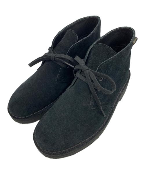 CLARKS（クラークス）CLARKS (クラークス) デザートブーツ ブラック サイズ:US：7 1/2(M)の古着・服飾アイテム