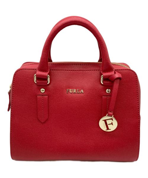 FURLA（フルラ）FURLA (フルラ) 2WAYバッグ レッドの古着・服飾アイテム