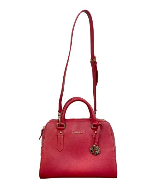 FURLA（フルラ）FURLA (フルラ) 2WAYバッグ レッドの古着・服飾アイテム